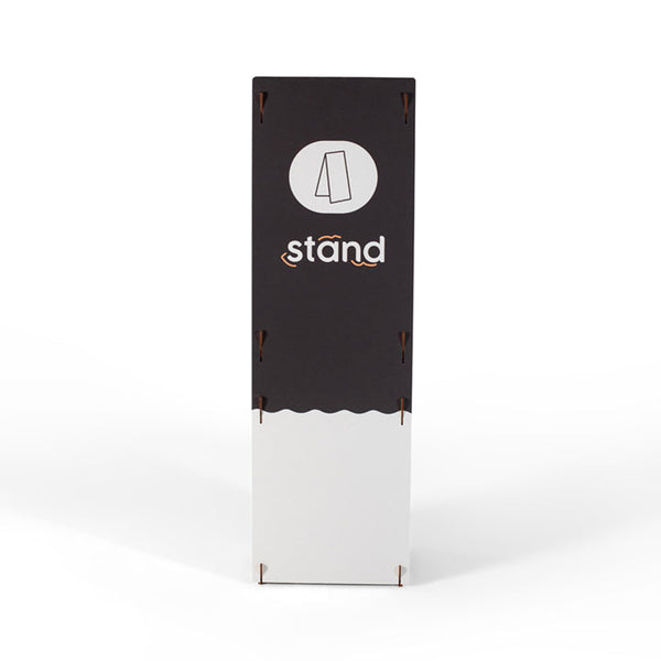 Double sided banner stand