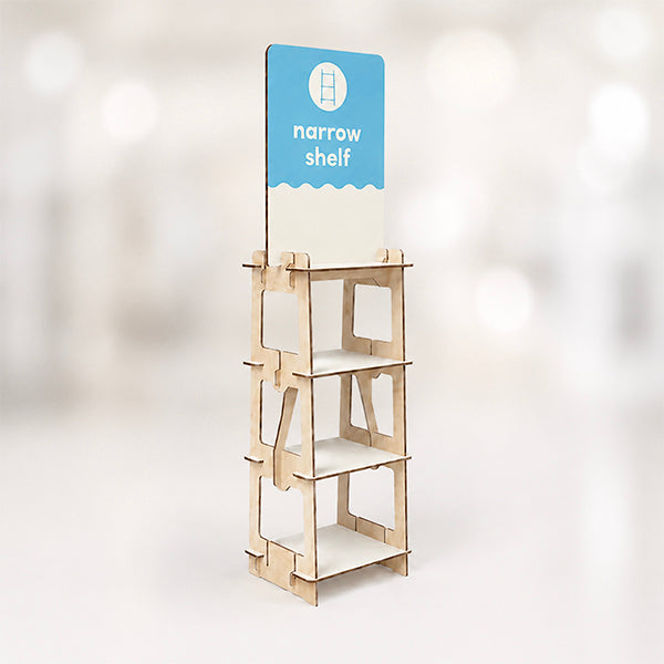 ReFrame Narrow Display Shelf