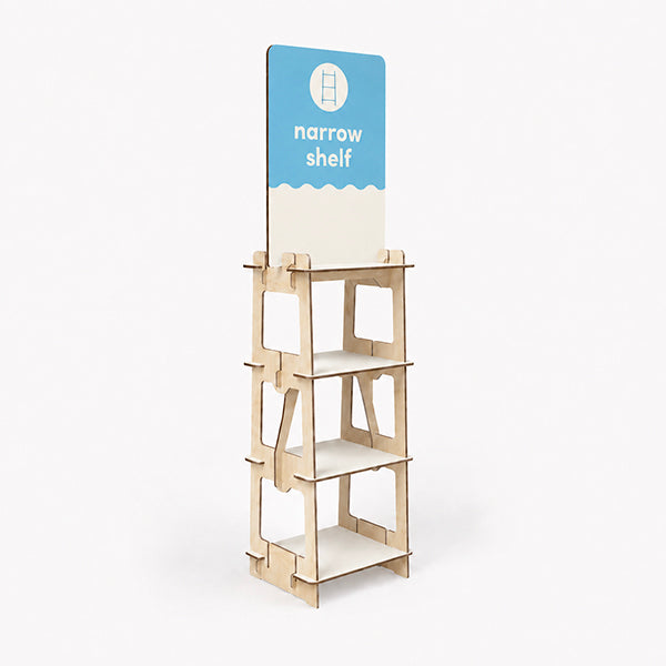 ReFrame Narrow Display Shelf