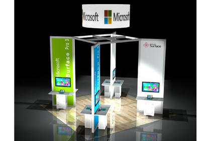 20' × 20' Modular Exhibit — listed on the ReFrame Reuse Marketplace